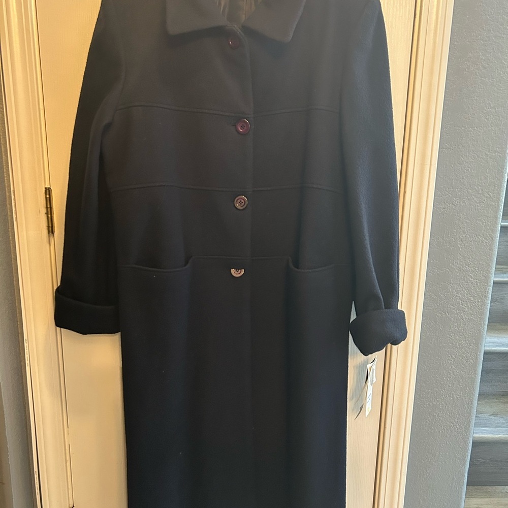 Black Notched Collar Long Sleeve Dress for Work